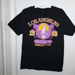 Grateful Dead The Forum Los Angeles 1989 T-Shirt Mens Small Size Good Condition